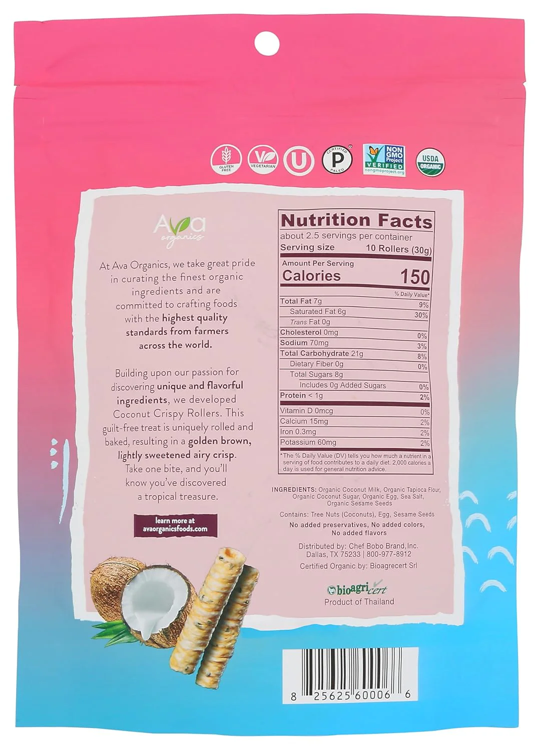 Original Coconut Crispy Rollers - Image 2
