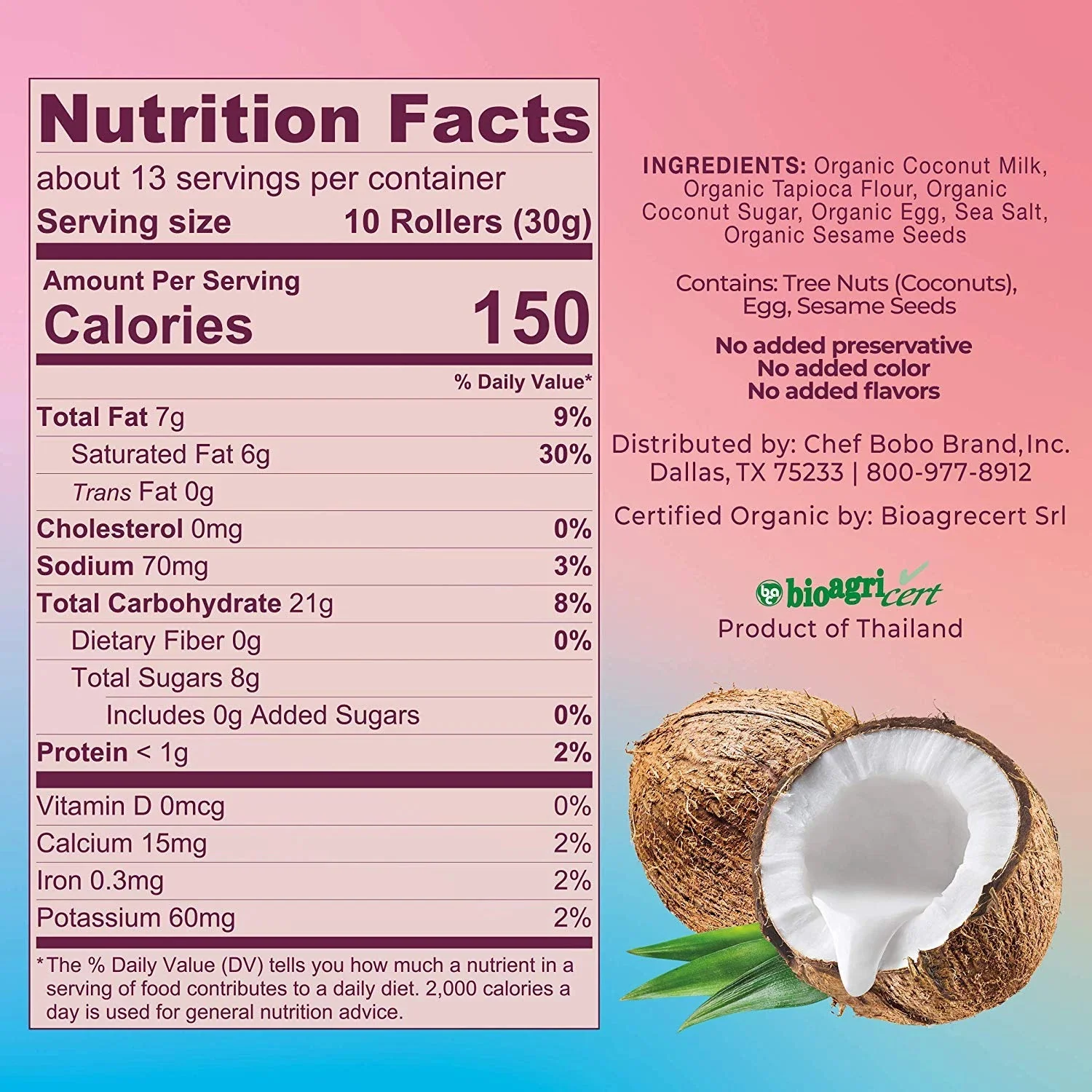 Original Coconut Crispy Rollers - Image 4