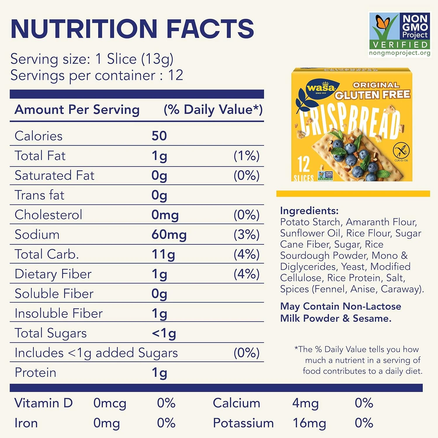 Original Gluten Free Swedish Crisp Bread - Image 4