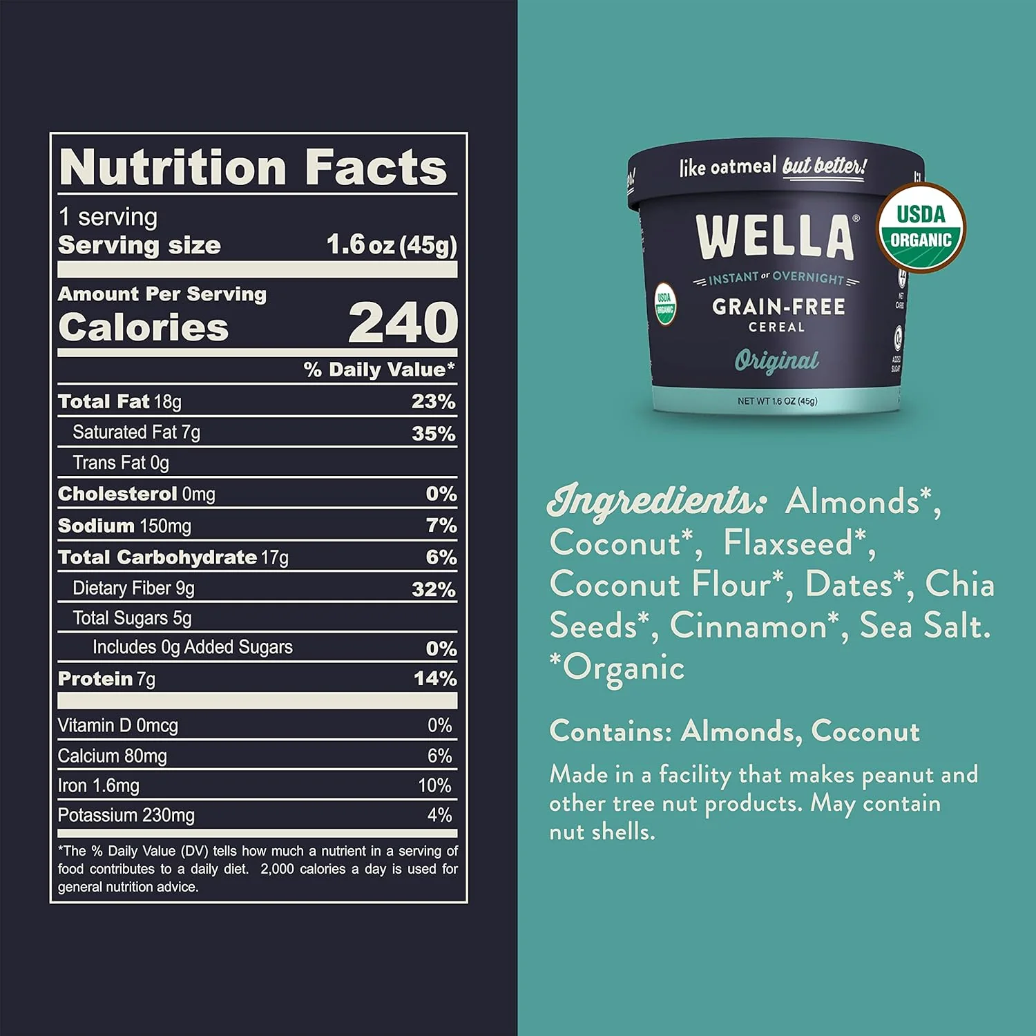 Original Grain Free Hot Cereal - Image 2