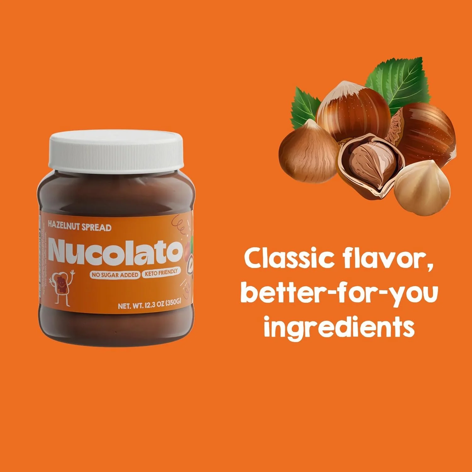 Original Hazelnut Spread - No Sugar - Image 4