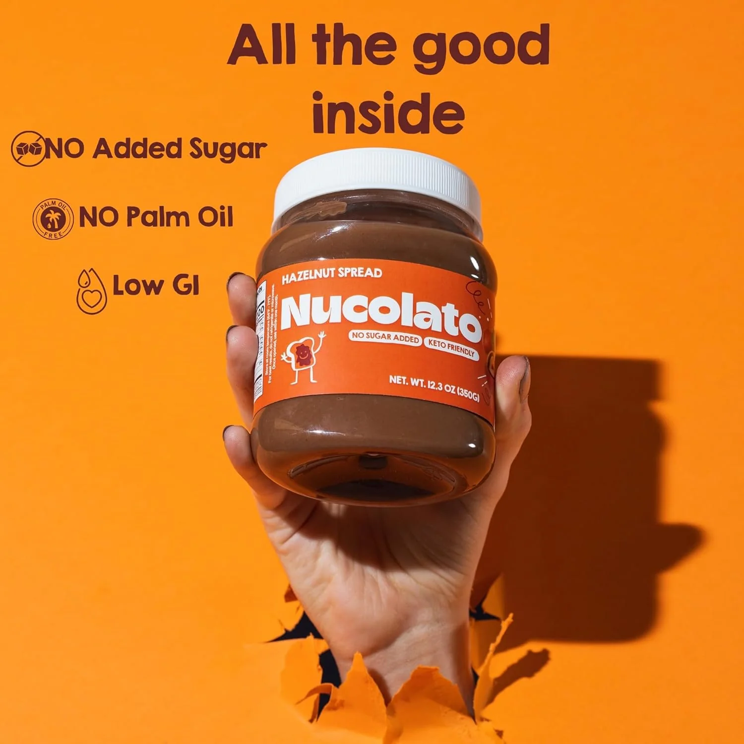 Original Hazelnut Spread - No Sugar - Image 6