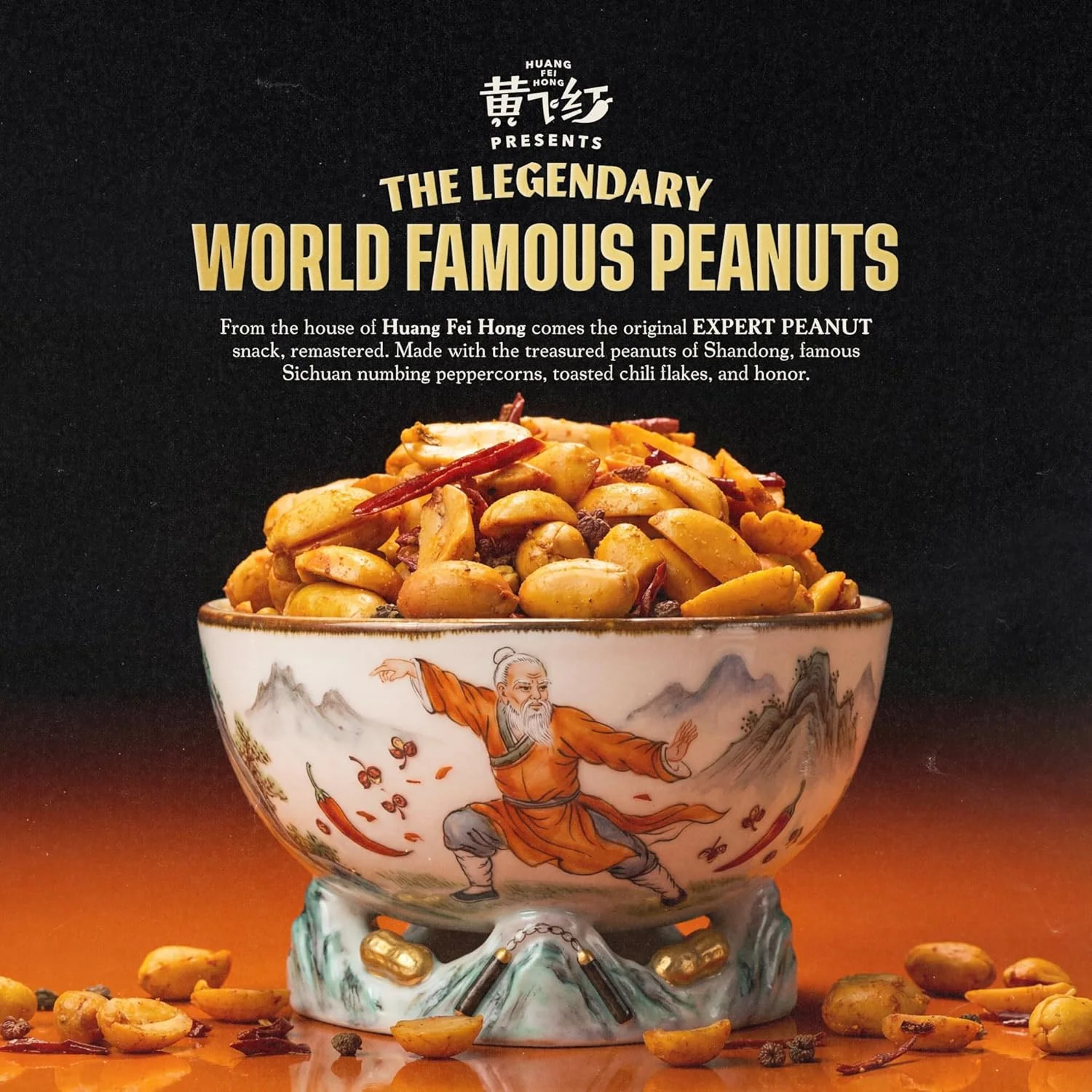Original Heat Sichuan Peanuts (8 Pack) - Image 4