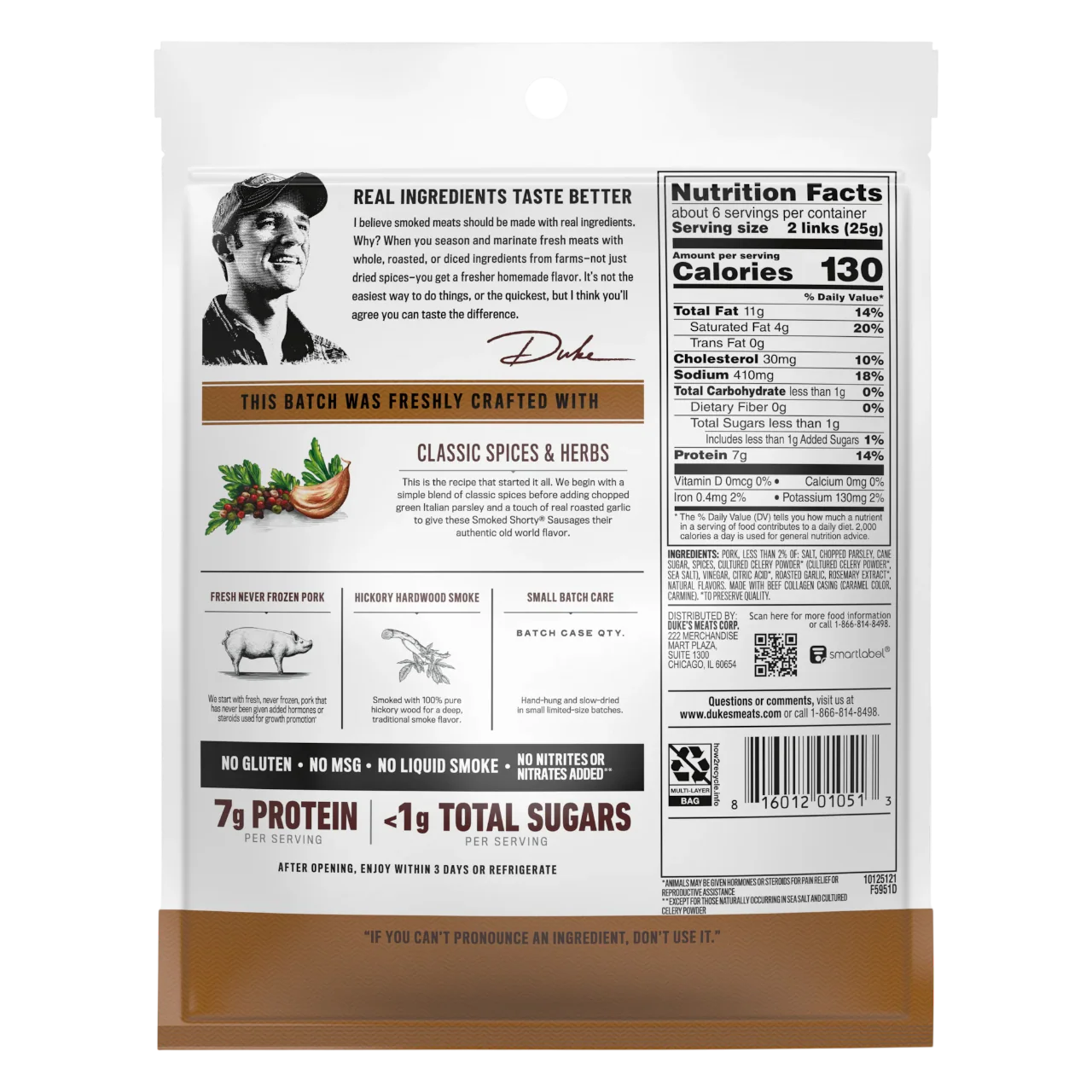 Original Recipe Shorty Smoked Sausages - Image 2