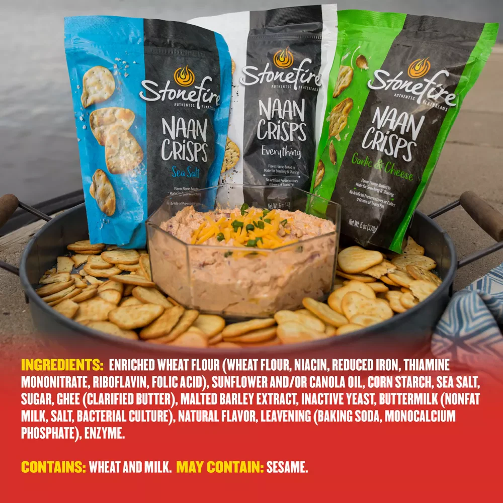 Original Sea Salt Naan Crisps - Image 3