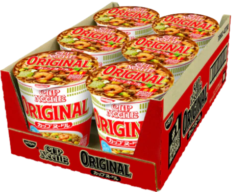 Original Soy Sauce Umami Instant Cup Noodles (6 Pack) - Image 2