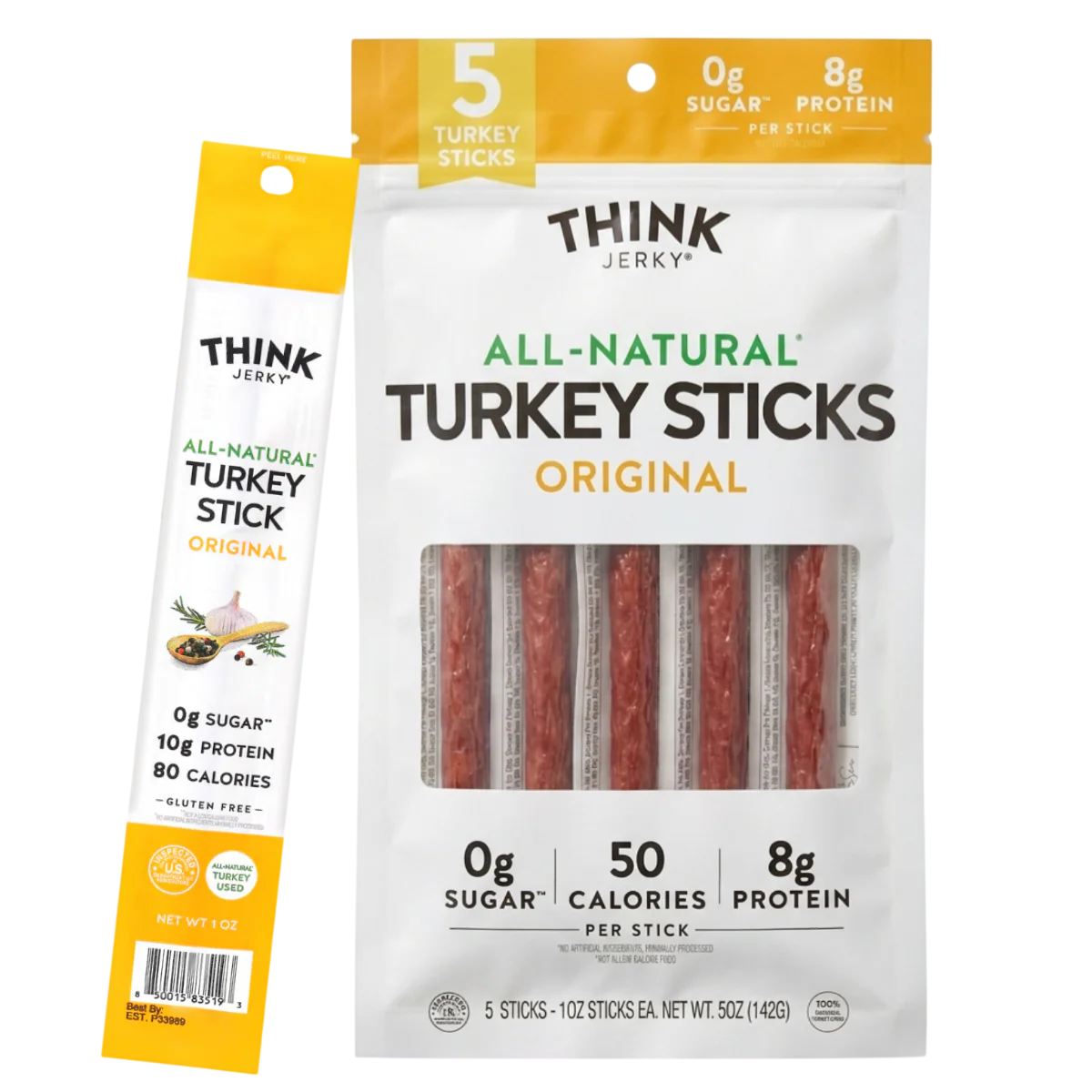 Original Turkey Jerky Sticks (5 Pack)