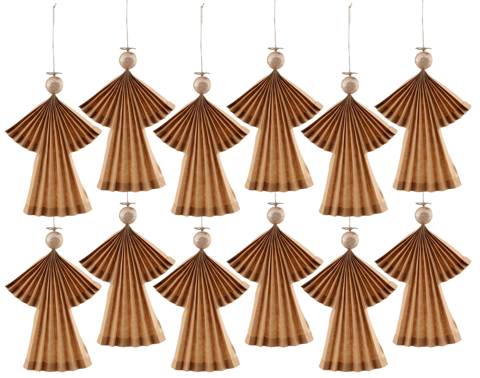 Ornament Angel - Natural (12 Pack)