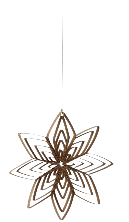 Ornament Quilling - Natural