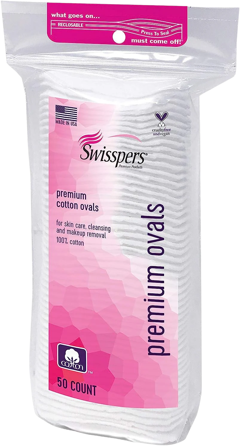 Ovals Cotton Pad (50 CT)