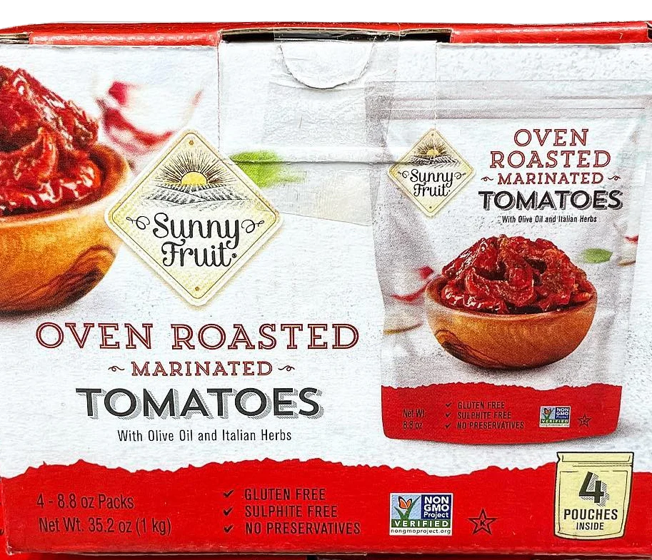 Marinated Tomatoes with Olive Oil and Italian Herbs (4 Pouches) - Image 3