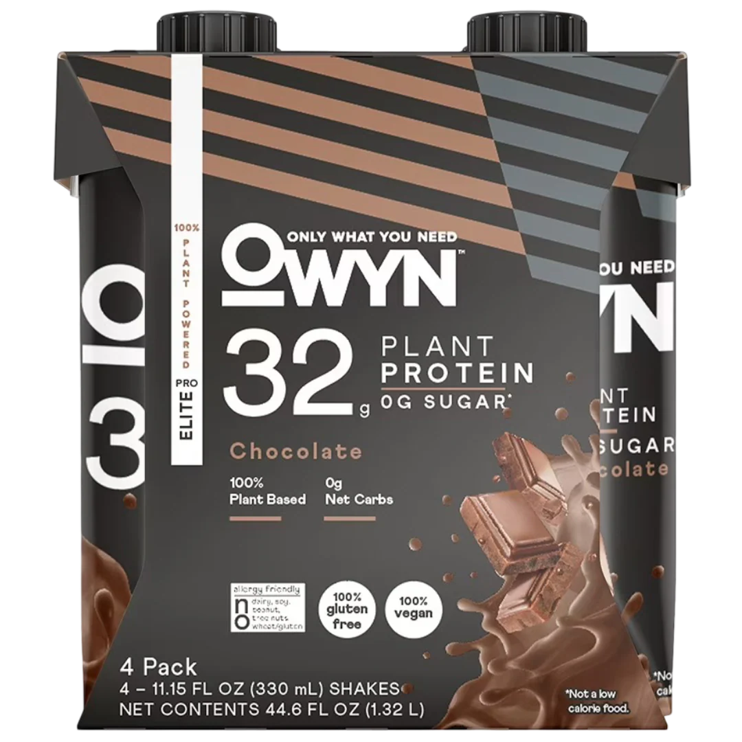 OWYN Pro Elite Chocolate Protein Drink (4 CT)