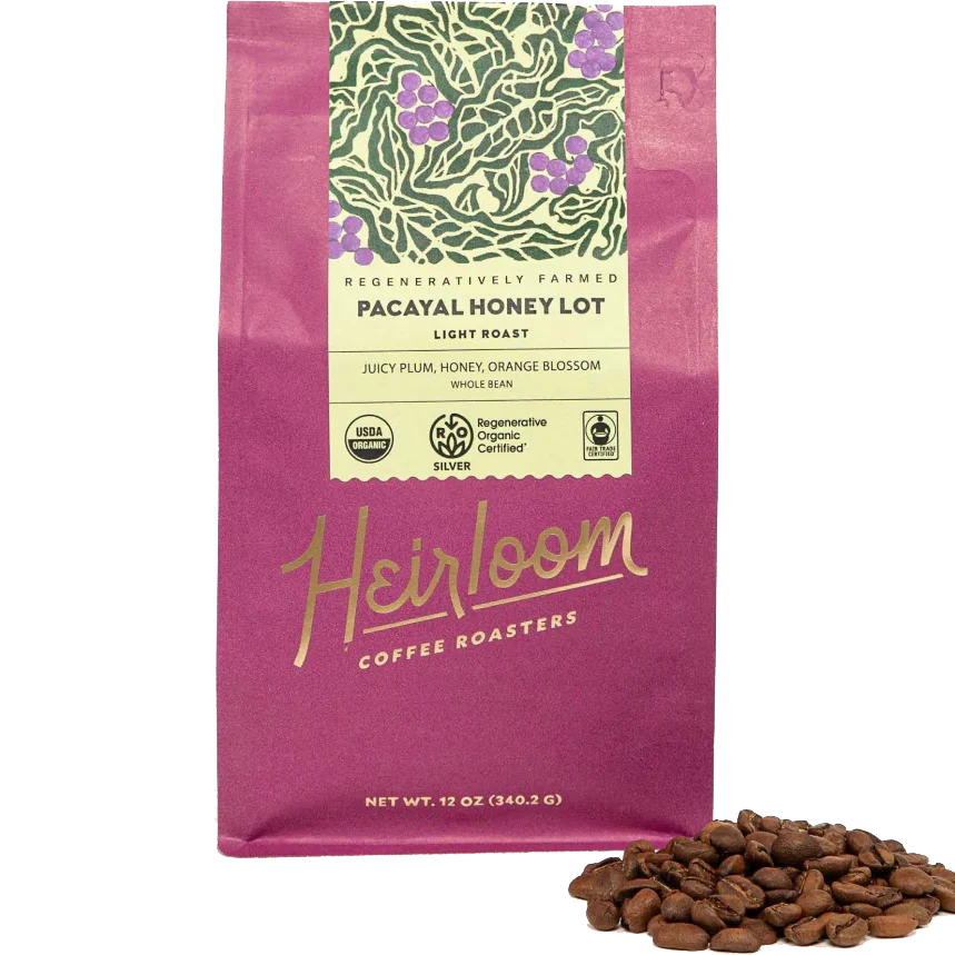 Pacayal Honey Lot Light Roast Whole Bean Coffee