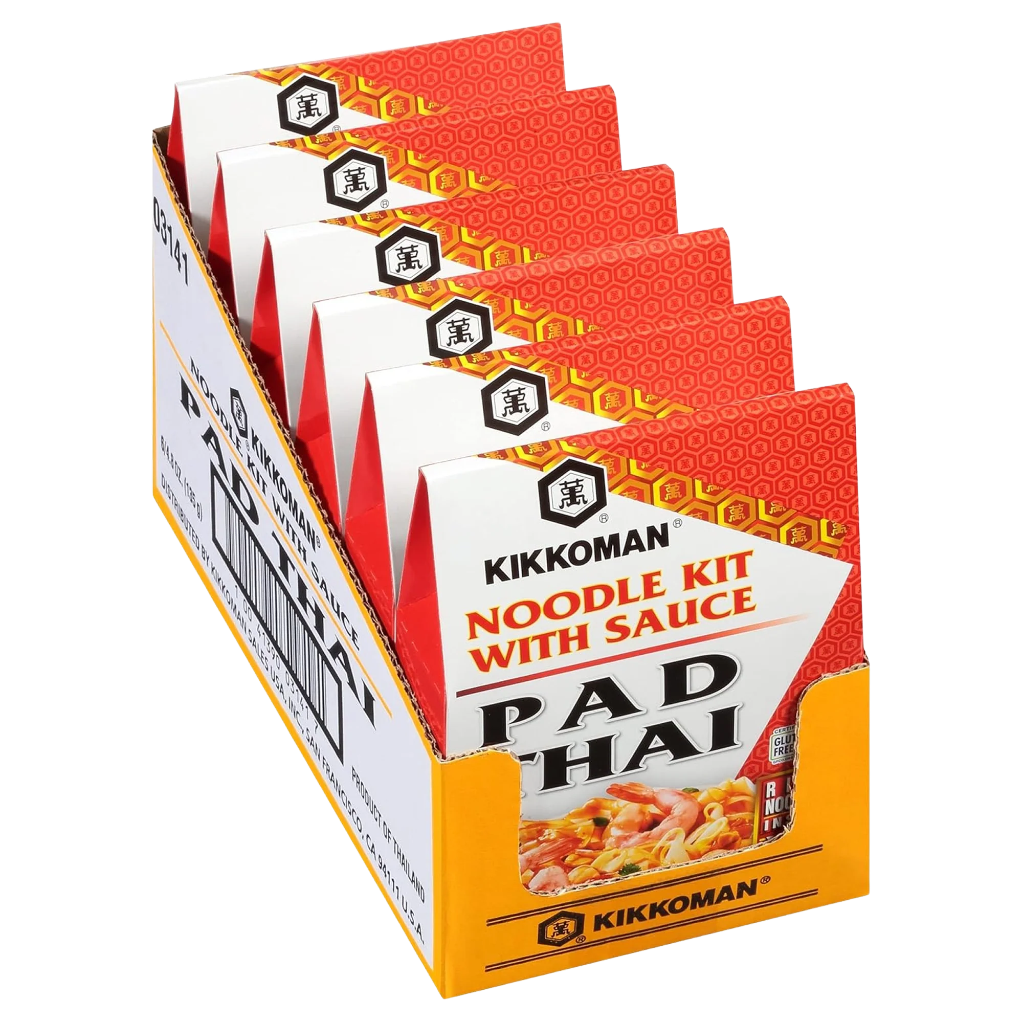 Pad Thai Noodle Kit With Sauce Family Size (6 Pack)