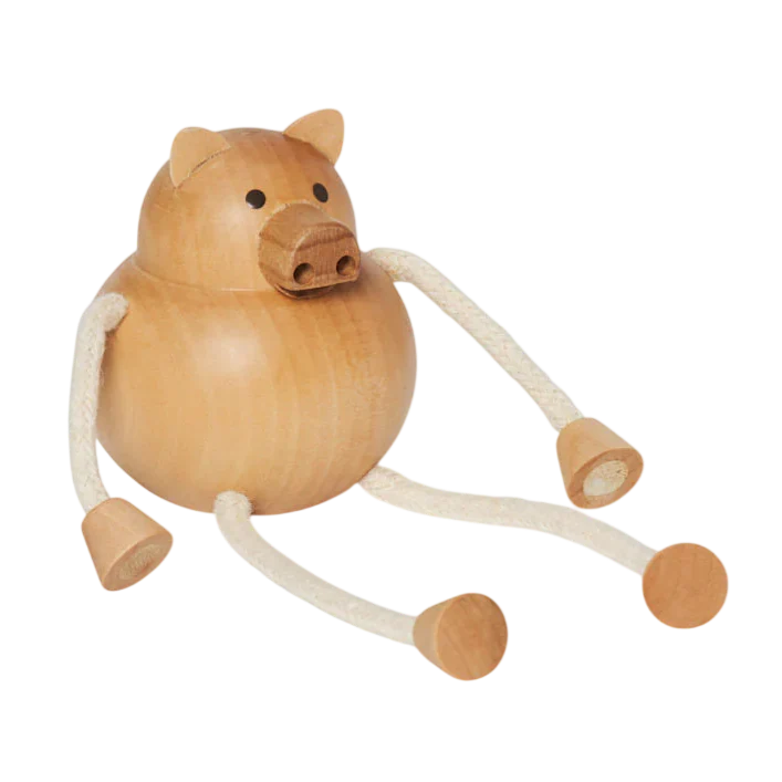 Palimal Toy Figurine With Magnets - Pig Natural