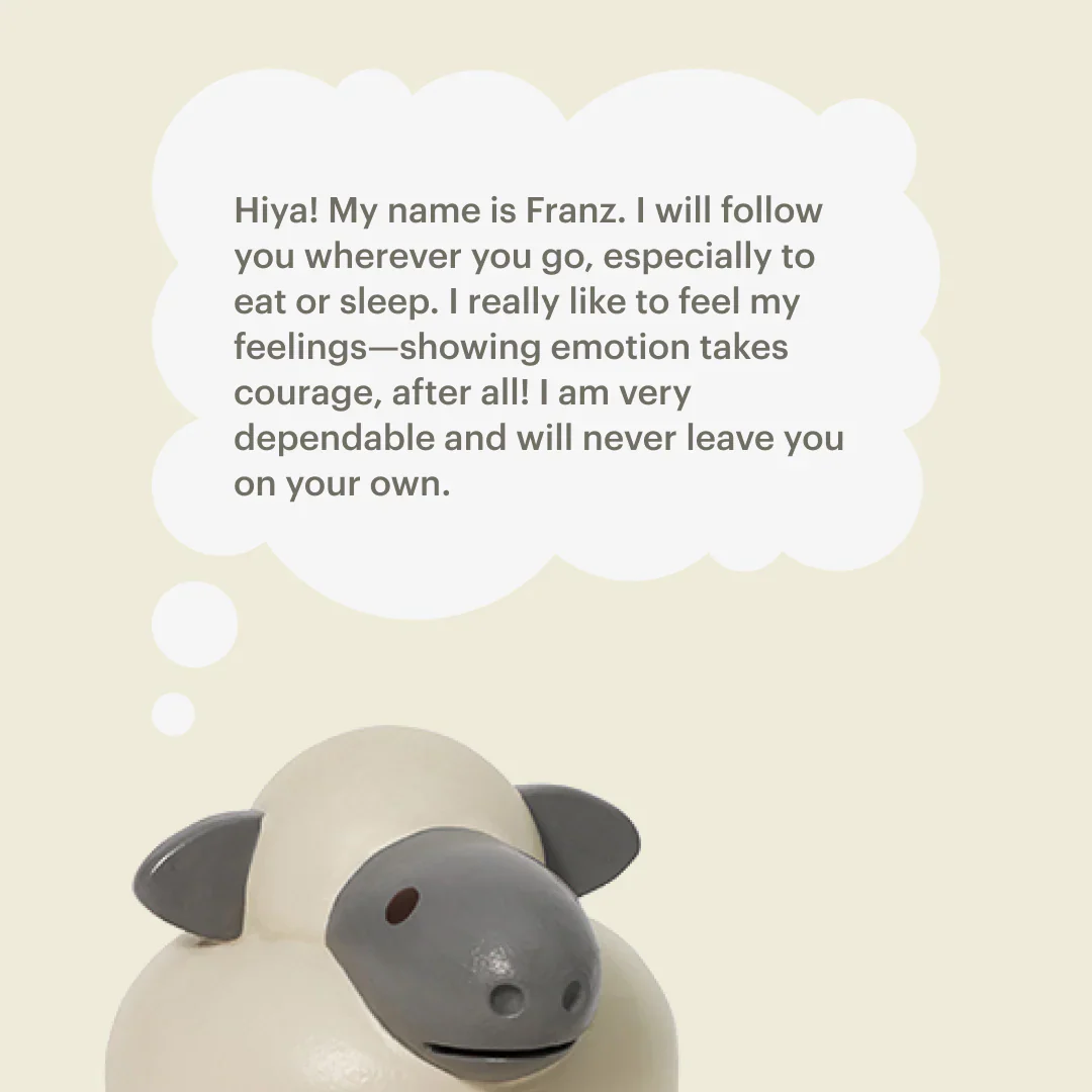 Palimal Toy Figurine With Magnets - Sheep Color - Image 2