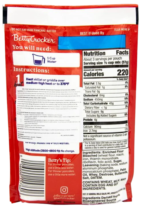 Pancake Waffle Mix Buttermilk - Image 2