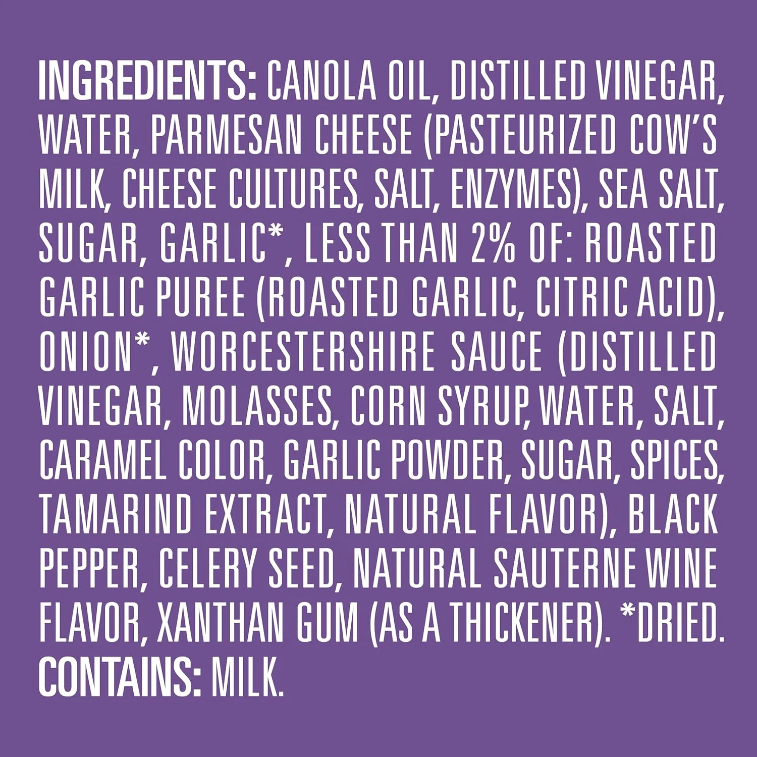 Parmesan & Roasted Garlic Dressing - Image 4