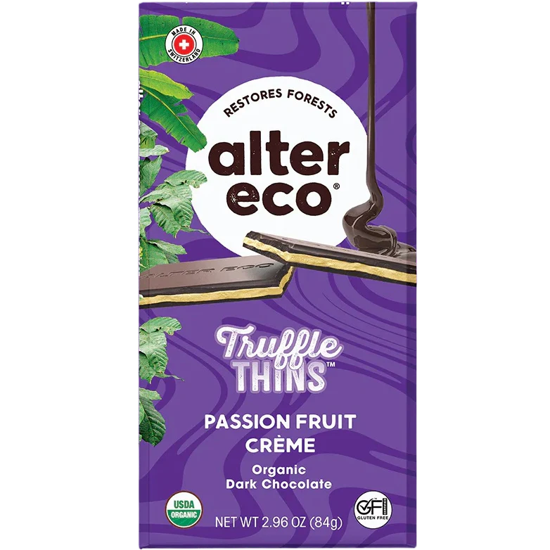 Passion Fruit Chocolate Truffle Thins
