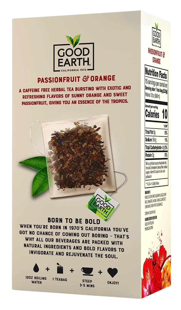 Passionfruit & Orange Herbal Tea - Image 3