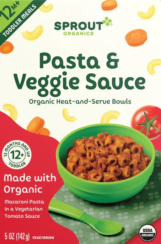Pasta & Veggie Sauce Toddler Meal (8 Pack) - Image 2