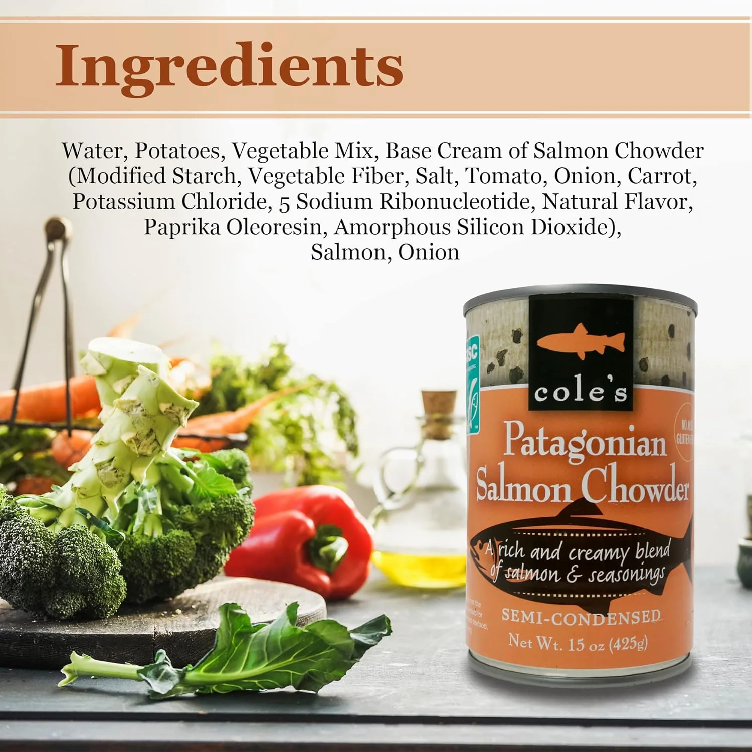 Patagonian Salmon Chowder Soup - Image 3