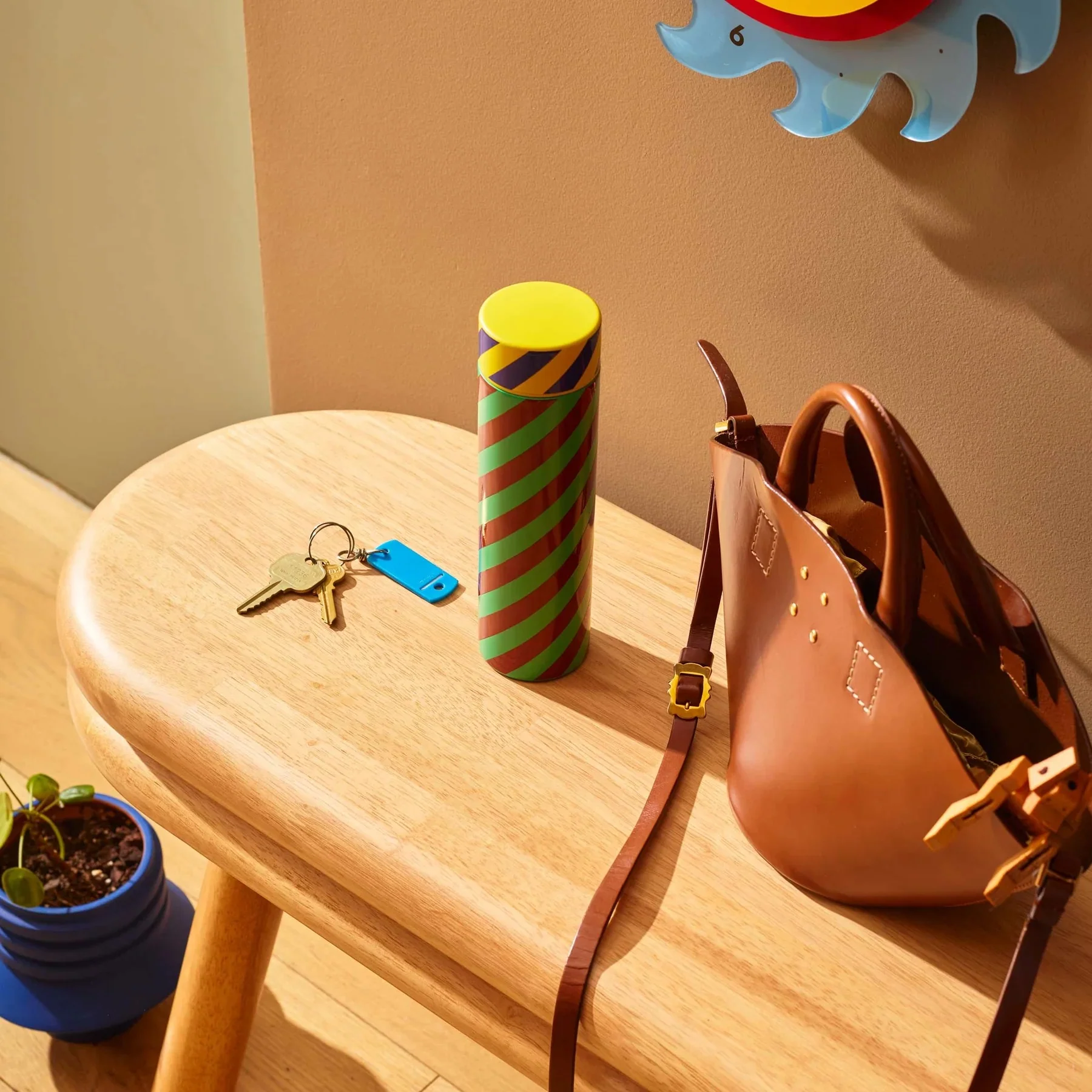 Pattern Thermal Flask - Stripe - Image 4