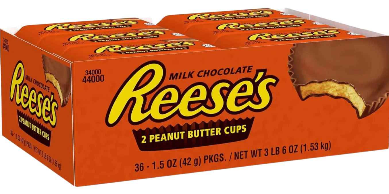 Peanut Butter Cups 2pc (36 Pack)
