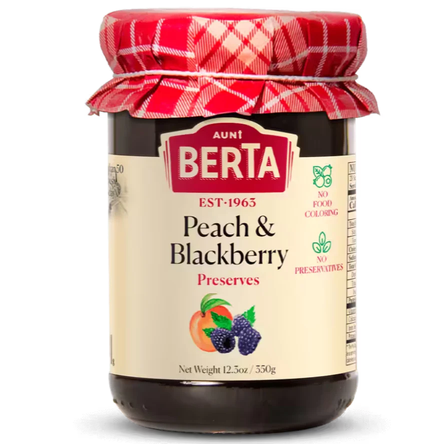 Peach Blackberry Preserves