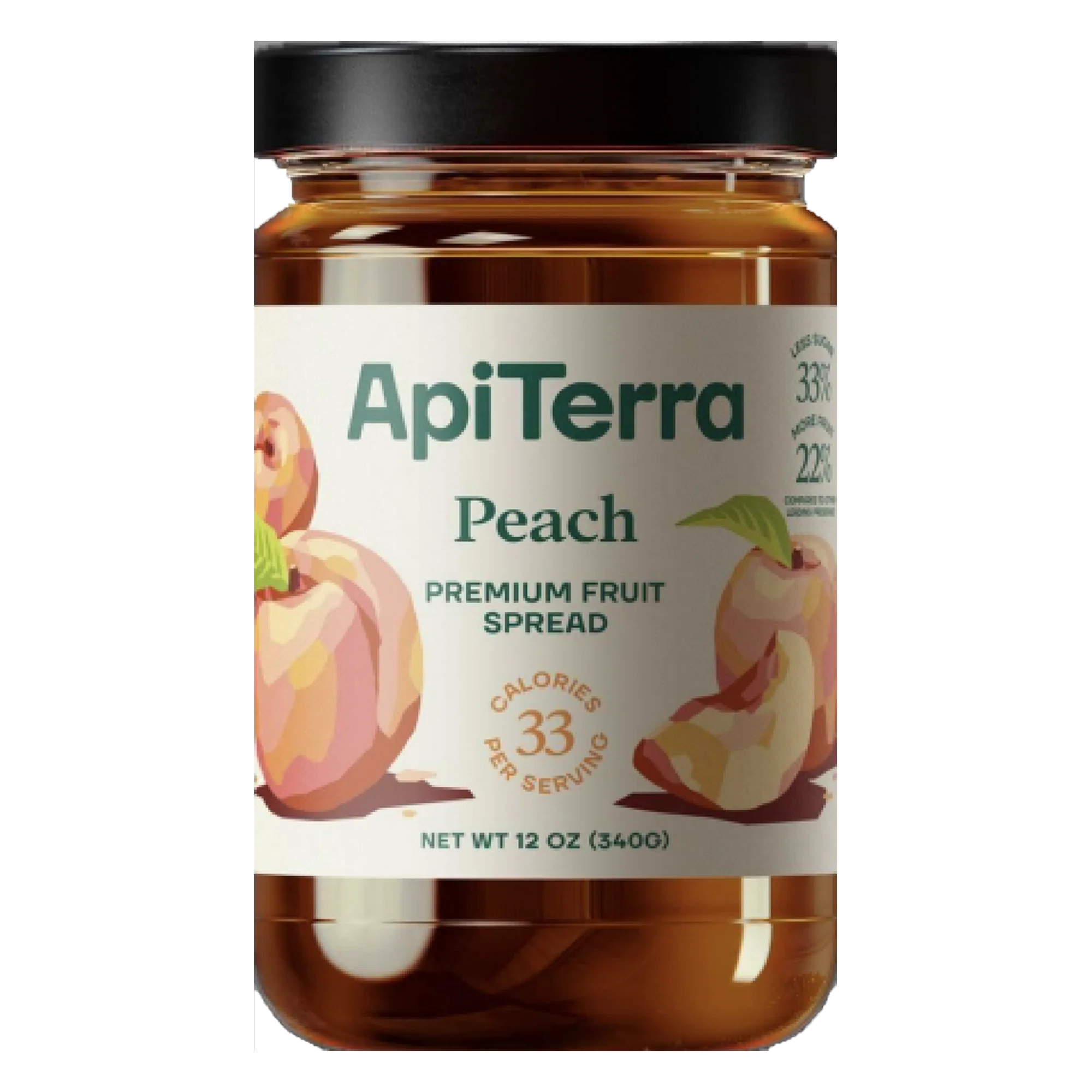 Peach Premium Fruit Spread