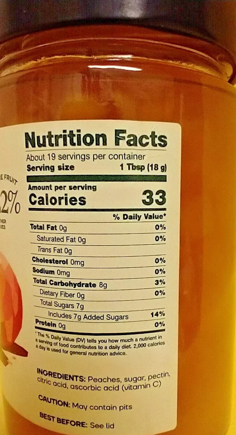 Peach Premium Fruit Spread - Image 3