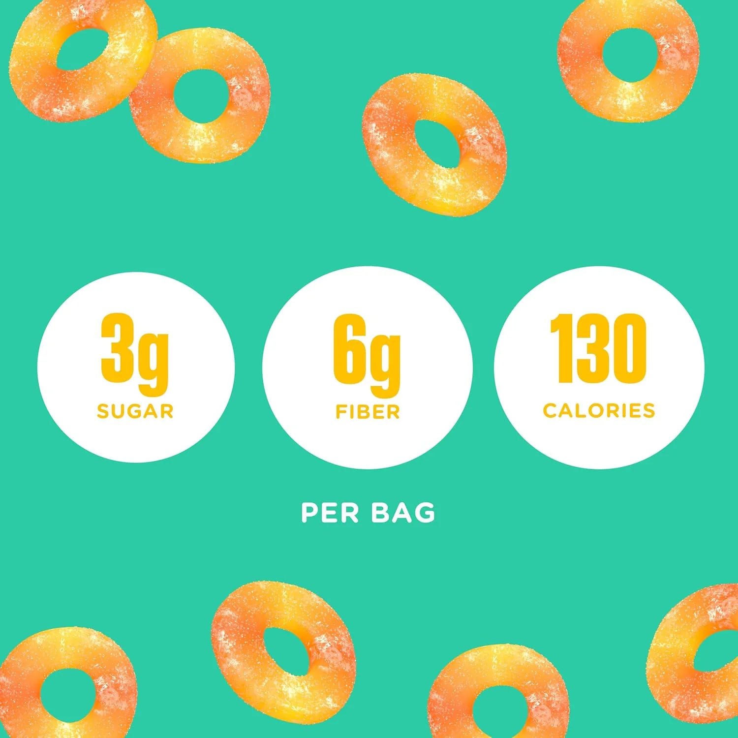 Peach Rings Candy (12 Pack) - Image 2