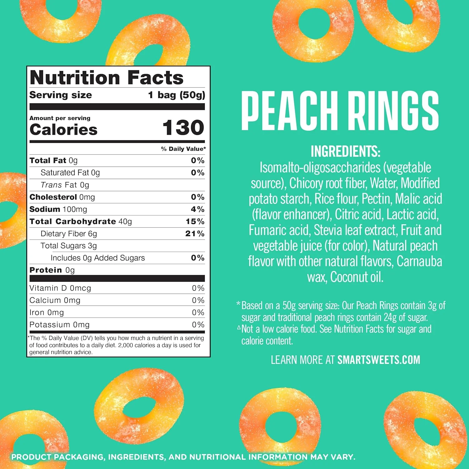 Peach Rings Candy (12 Pack) - Image 4