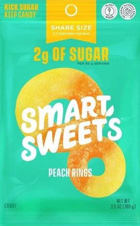 Peach Rings Gummy Candy