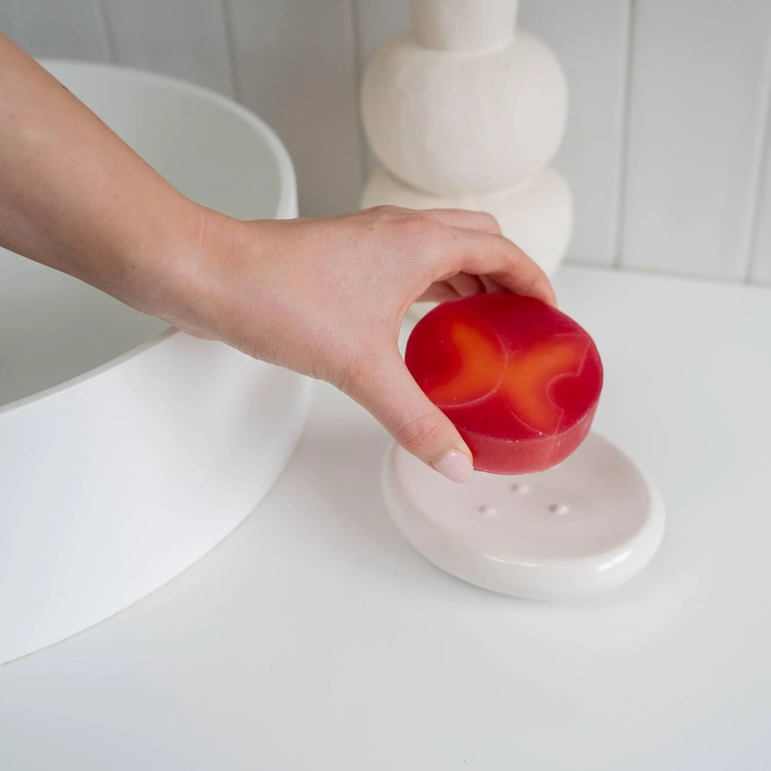 Peach Smoothie Handcrafted Soap - Image 4