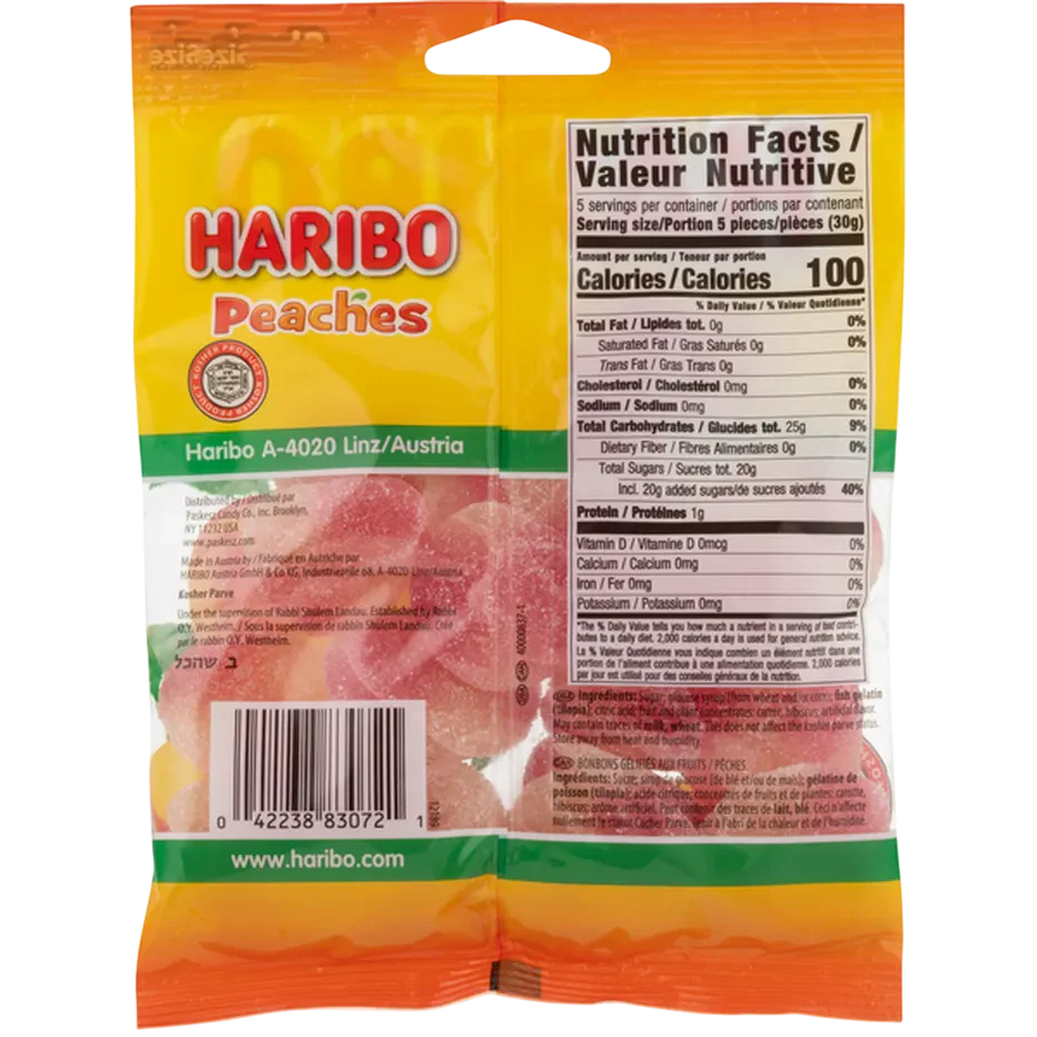 Peaches Gummy Candy - Image 2