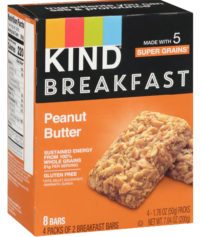 Peanut Butter Breakfast Bar