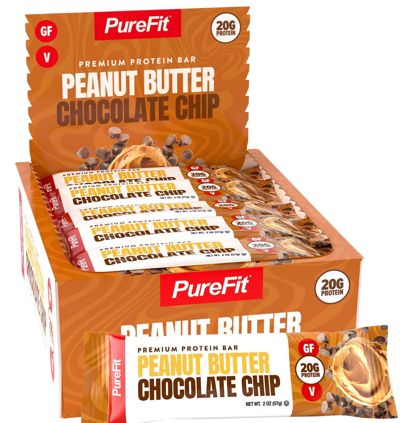 Peanut Butter Choc Chip Protein Bar (16 CT)
