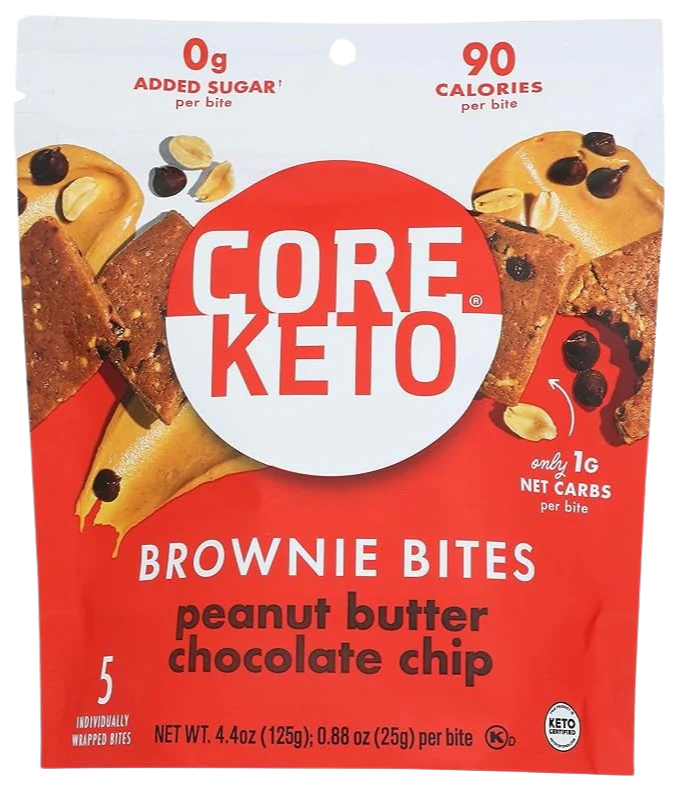 Peanut Butter Chocolate Chip Brownie Bites