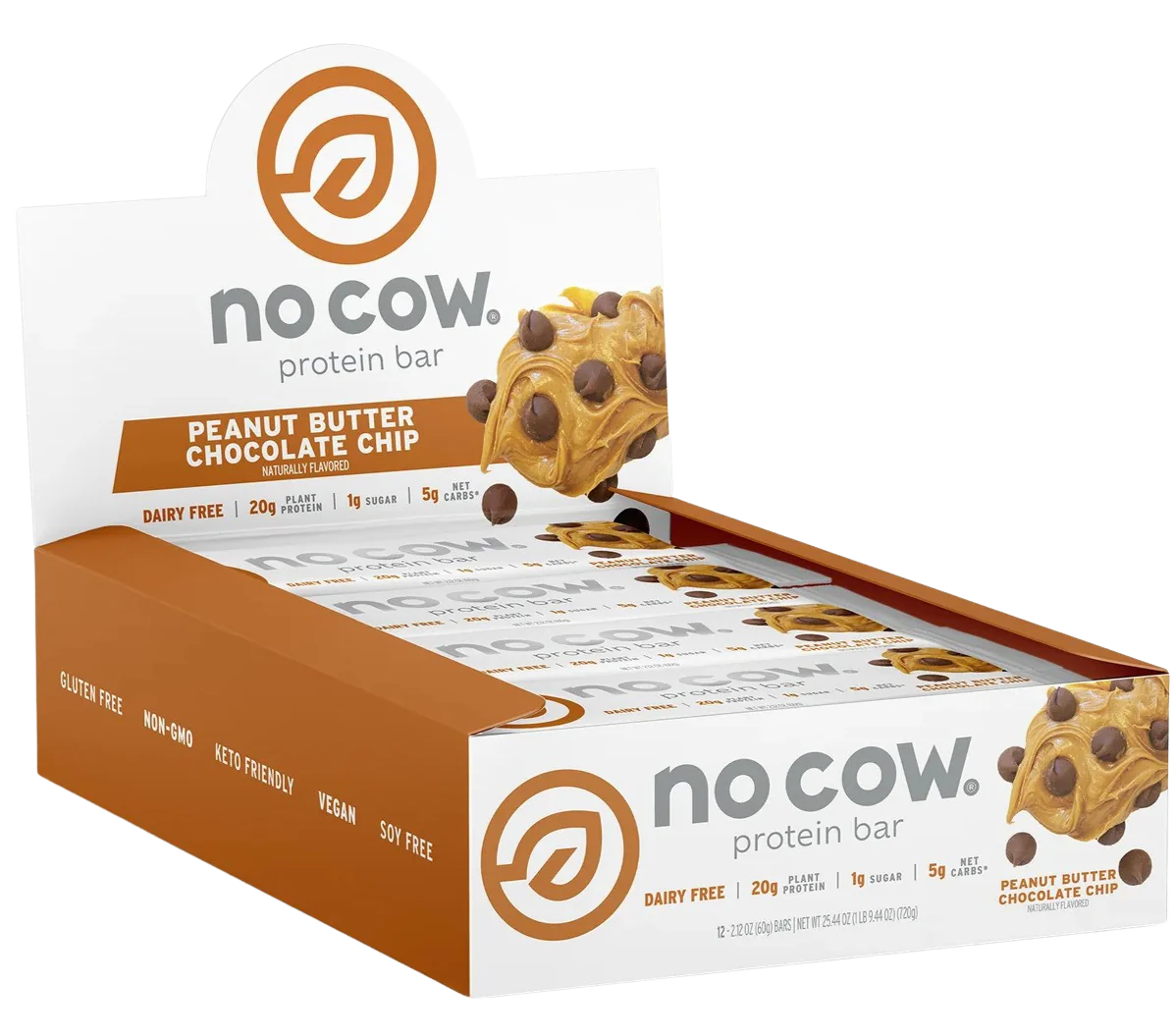 Peanut Butter Chocolate Chip Protein Bar (12 CT)