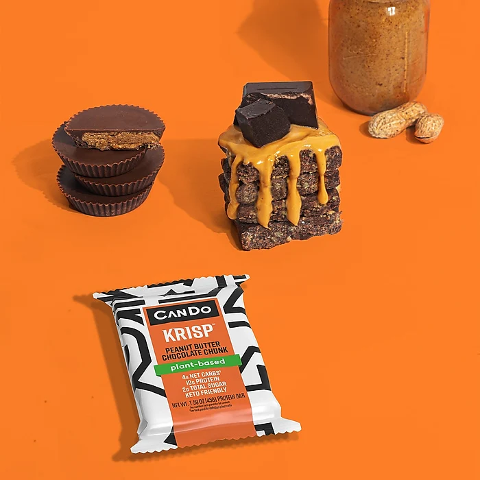 Peanut Butter Chocolate Chunk Keto Krisp Bar (4 Pack) - Image 2