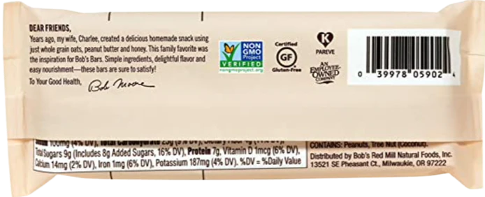 Peanut Butter Coconut & Oats Bar (12 CT) - Image 3