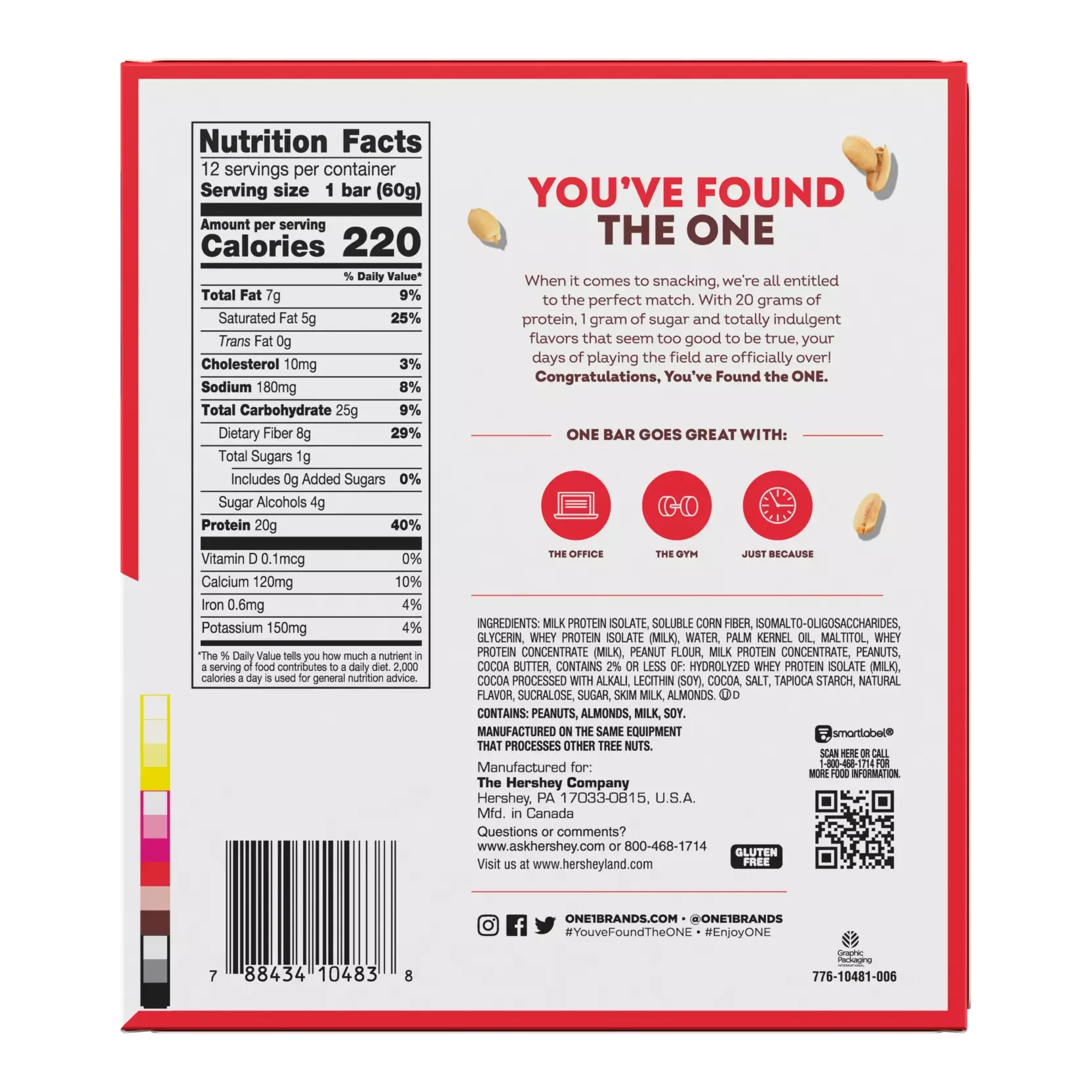 Peanut Butter Cup Protein Bar (12 CT) - Image 2