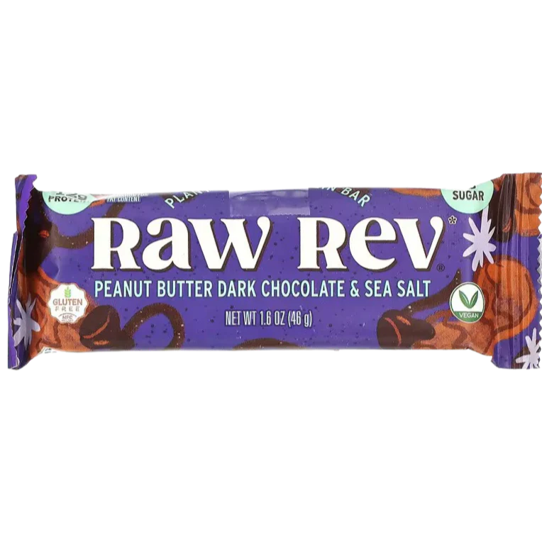 Peanut Butter, Dark Chocolate & Sea Salt Protein Bar (12 Pack) - Image 2