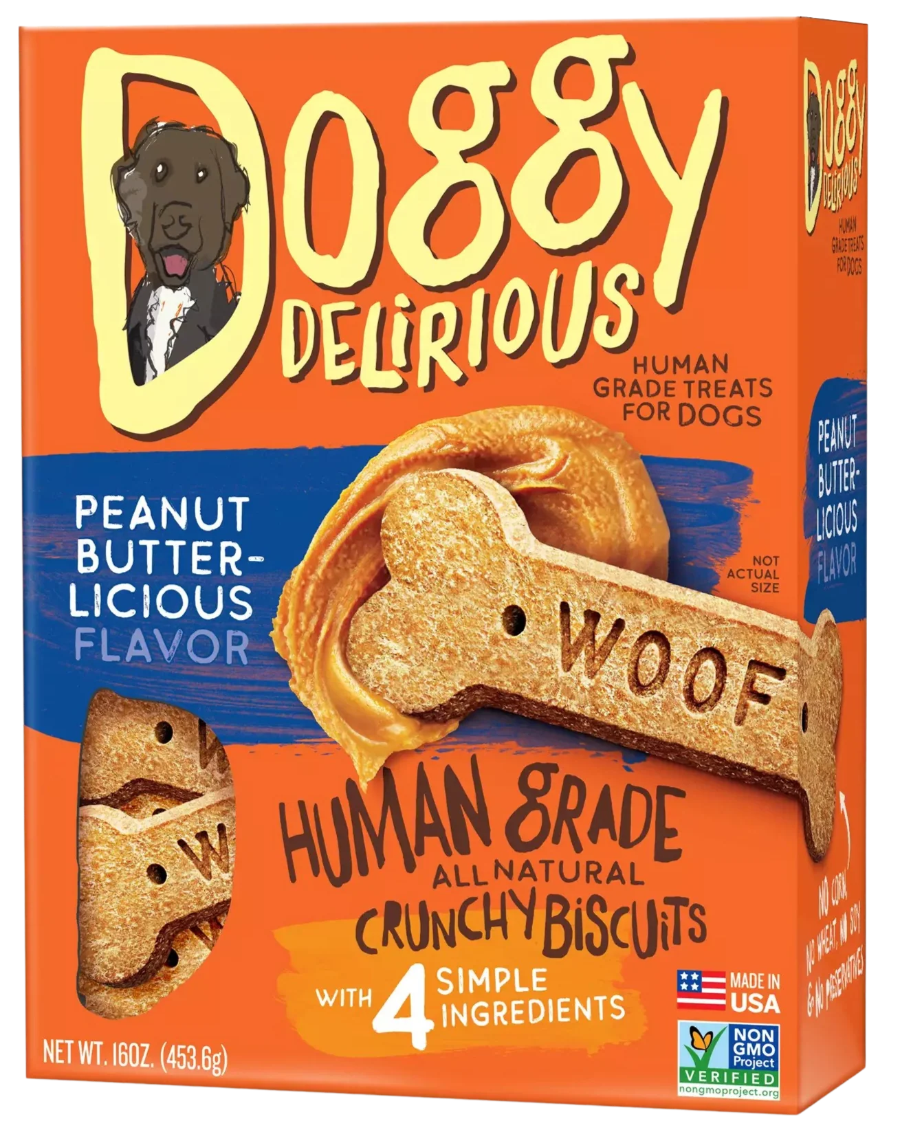 Peanut Butter Dog Bone Dog Treats