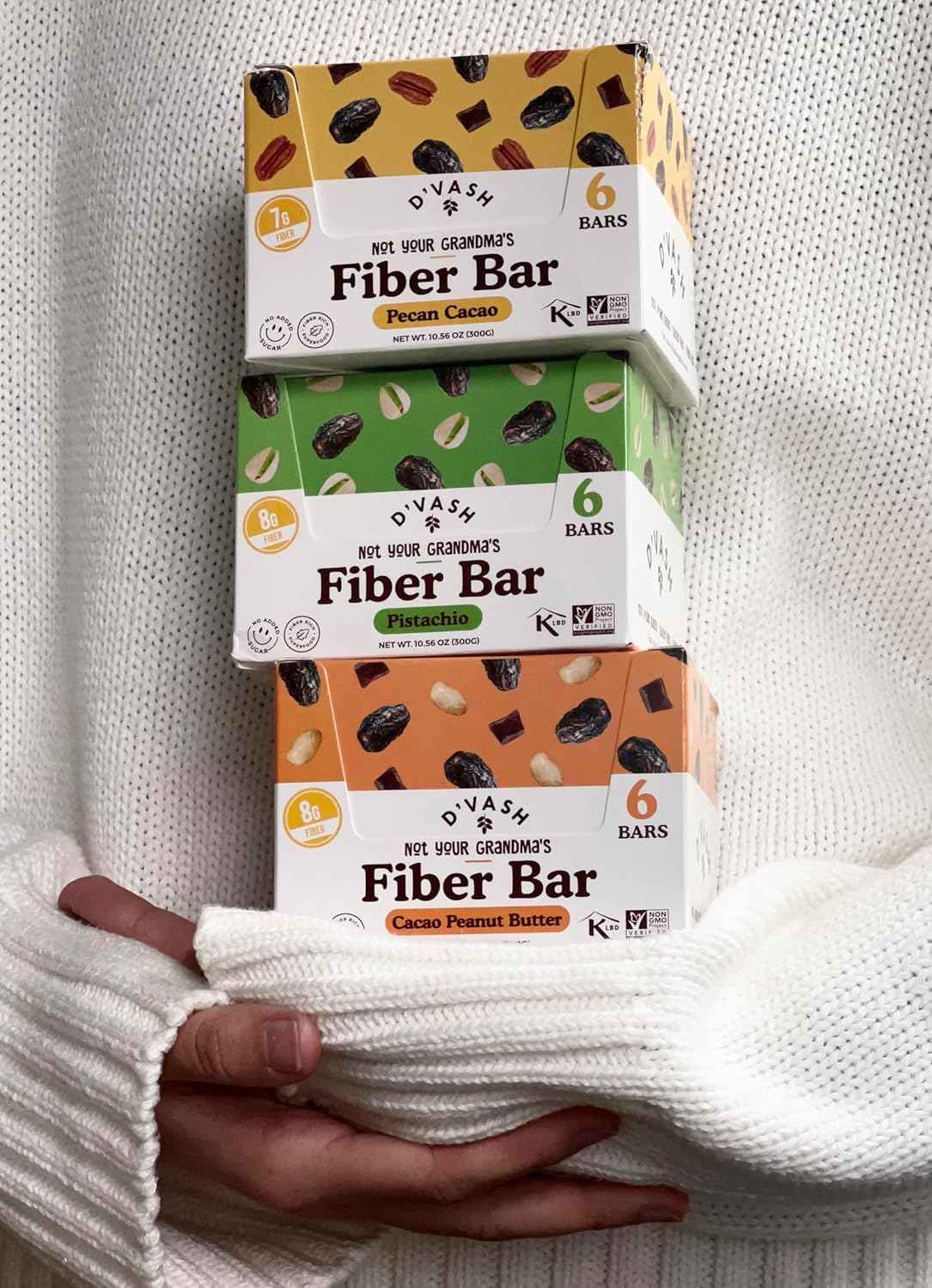 Peanut Butter Fiber bars (6 CT) - Image 2