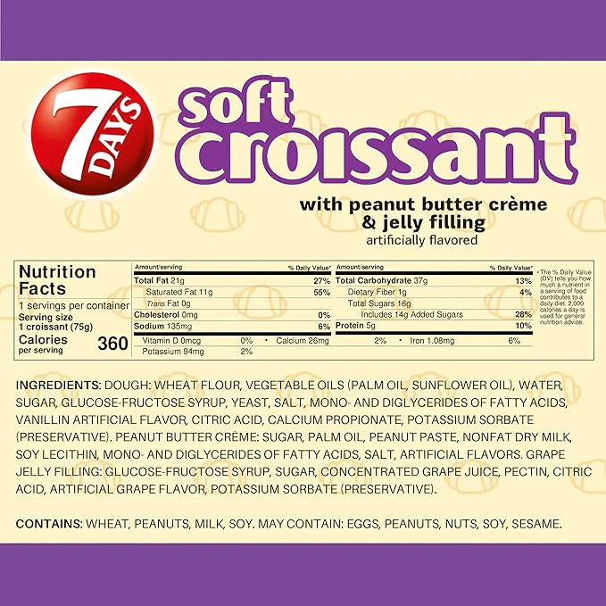 Peanut Butter & Jelly Croissant (6 Pack) - Image 4