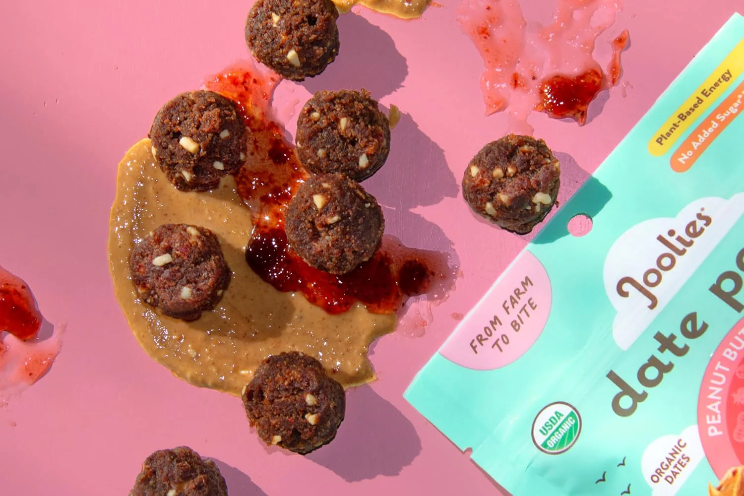 Organic Peanut Butter Jelly Date Pops - Image 4