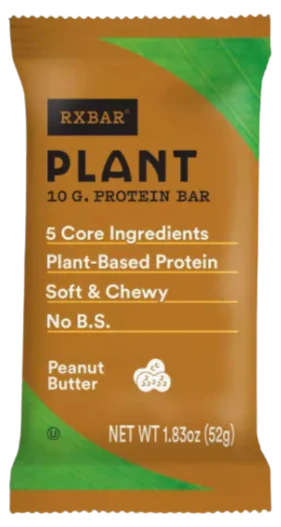 Peanut Butter Plant Protein Bar (12 Pack) - Image 2