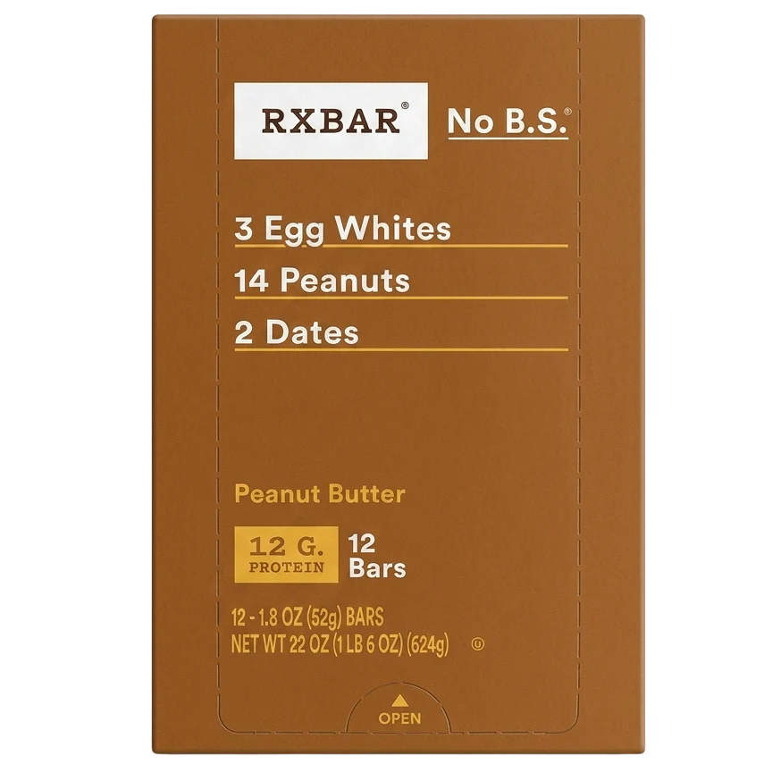 Peanut Butter Protein Bars (12 CT)